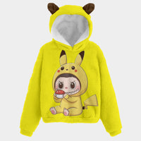 🧸Labubu SnugglePop™ Hoodie – Cute, Cozy & Ear-Resistible