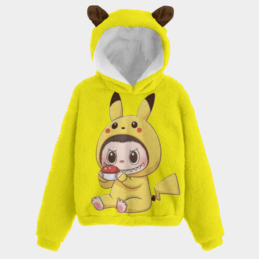 🧸Labubu SnugglePop™ Hoodie – Cute, Cozy & Ear-Resistible