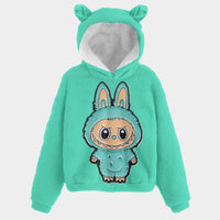 🧸Labubu SnugglePop Hoodie – Cute, Cozy & Ear-Resistible