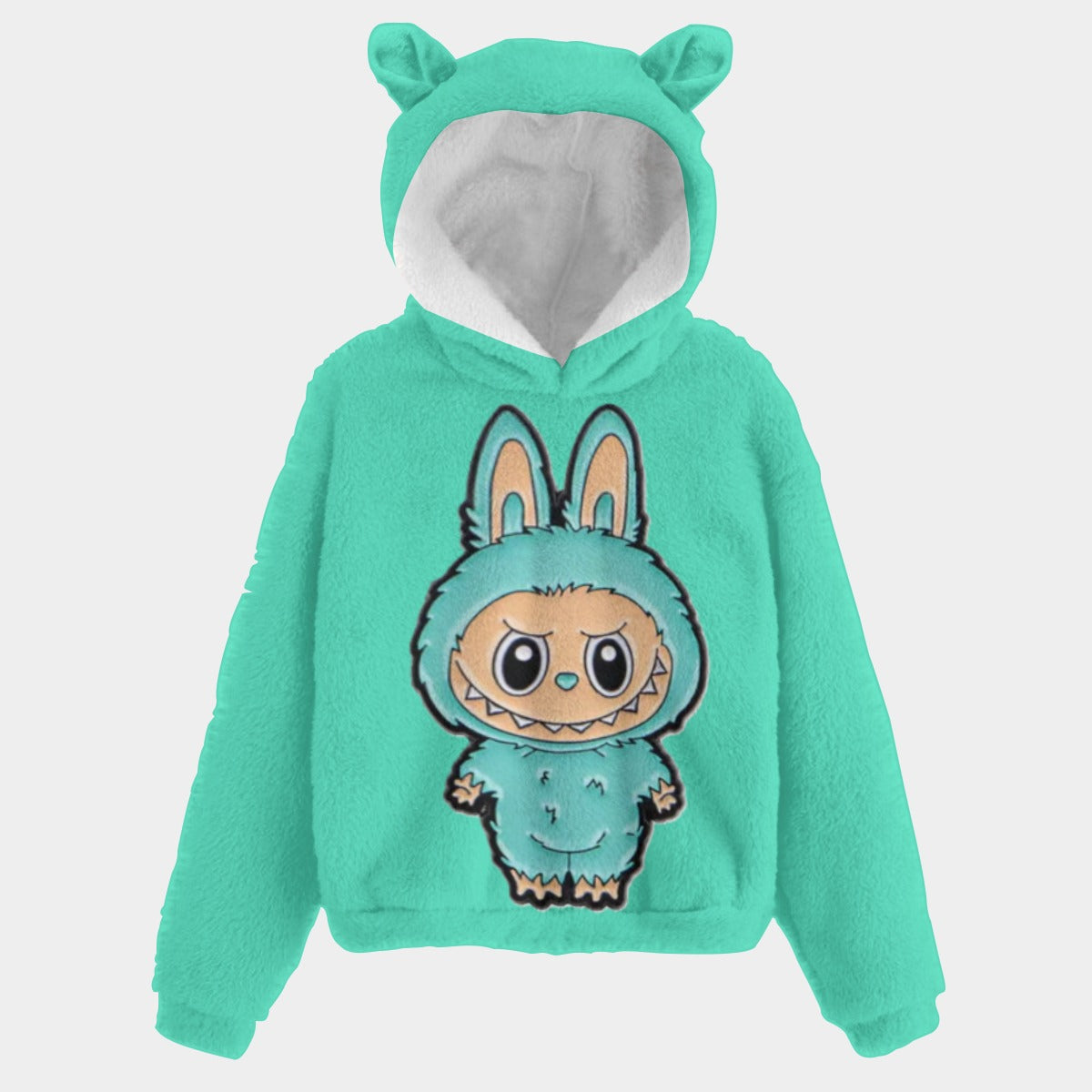 🧸Labubu SnugglePop Hoodie – Cute, Cozy & Ear-Resistible