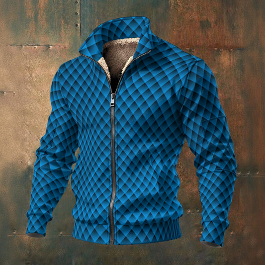 🧊“FrostFlex™ Knit Fleece — Built for Bold” - Men's Fleece Zip Jacket - Exclusive