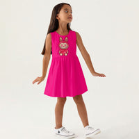 Kids Exclusive Design Sleeveless Dress
