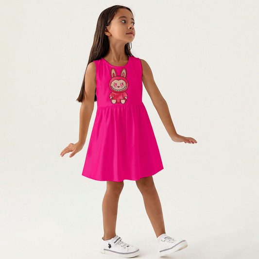 Kids Exclusive Design Sleeveless Dress