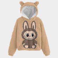 🧸Labubu SnugglePop Hoodie – Cute, Cozy & Ear-Resistible