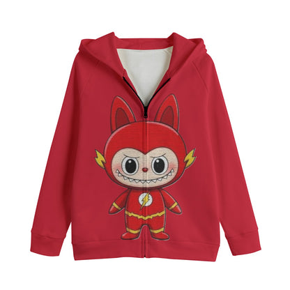Exclusive Unisex Labubu Kid's Zip Sweatshirt Hoodie