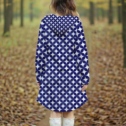 Exclusive Designed - Women's Long Hooded Dress