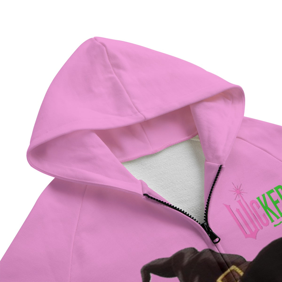 Exclusive Unisex Labubu Wicked  Kid's Zip Sweatshirt Hoodie