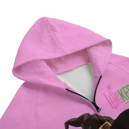 LABUBU WICKED HOODED SWEATER JACKET - KIDS SWEATER JACKET