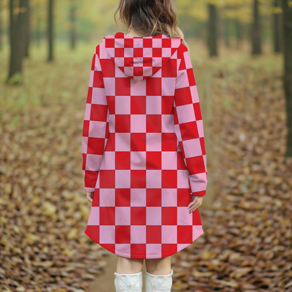 Exclusive Designed - Women's Long Hooded Dress