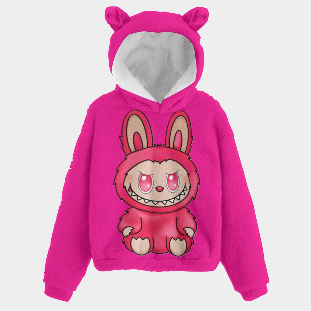 🧸Labubu SnugglePop™ Hoodie – Cute, Cozy & Ear-Resistible