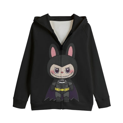 LABUBU HOODED SWEATER JACKETS - KIDS SWEATER JACKET