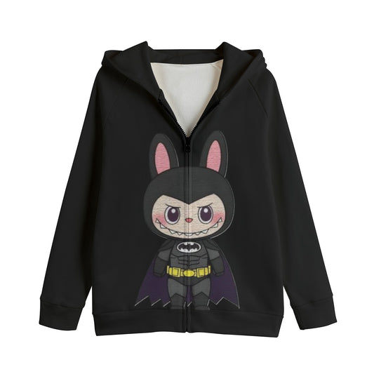 LABUBU HOODED SWEATER JACKETS - KIDS SWEATER JACKET