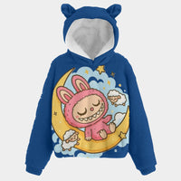 🧸Labubu SnugglePop™ Hoodie – Cute, Cozy & Ear-Resistible