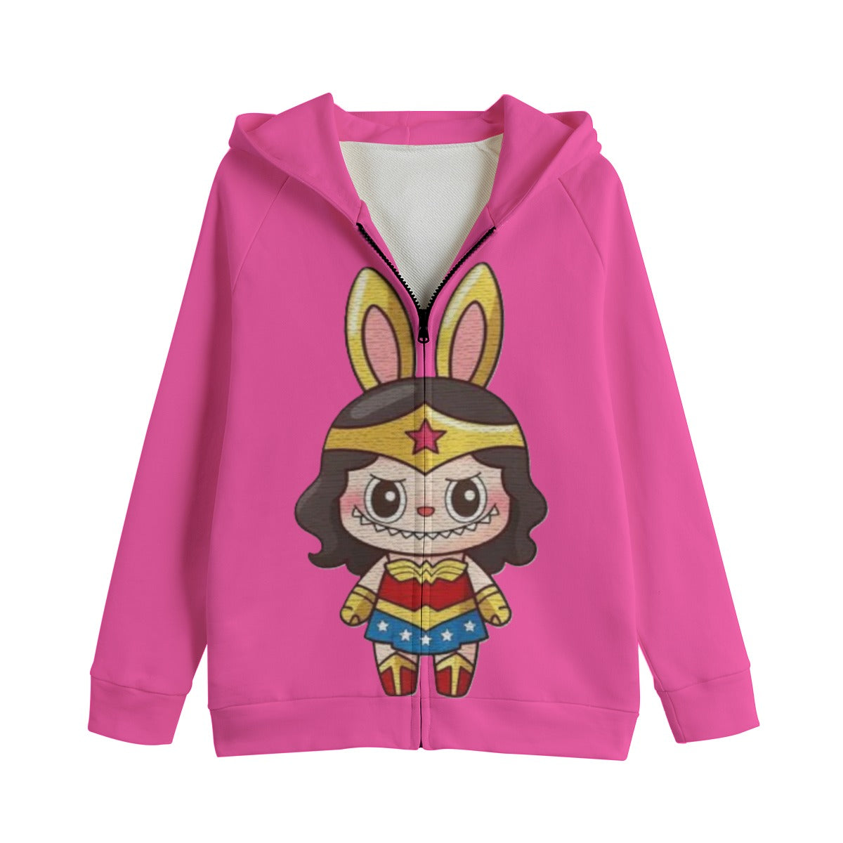 Exclusive Unisex Labubu Kid's Zip Sweatshirt Hoodie