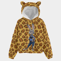 🔥Exclusive Limited Edition Zootopia 2™ Kid’s Cozy Warm Fleece Hoodie with Cute Animal Ears