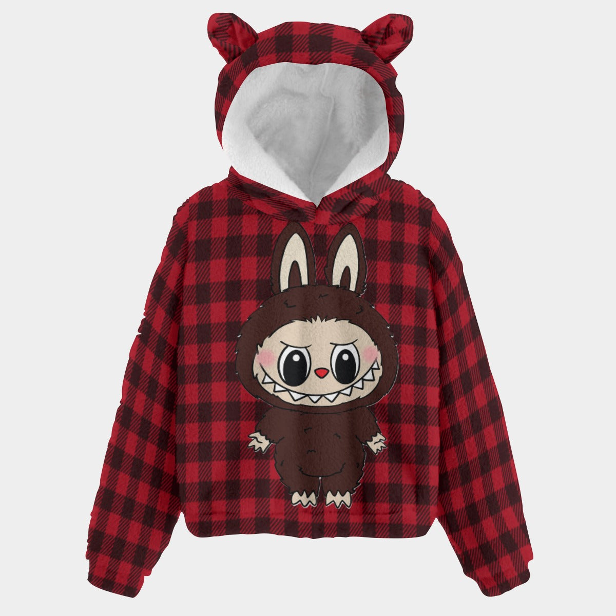 🧸Labubu SnugglePop Hoodie – Cute, Cozy & Ear-Resistible