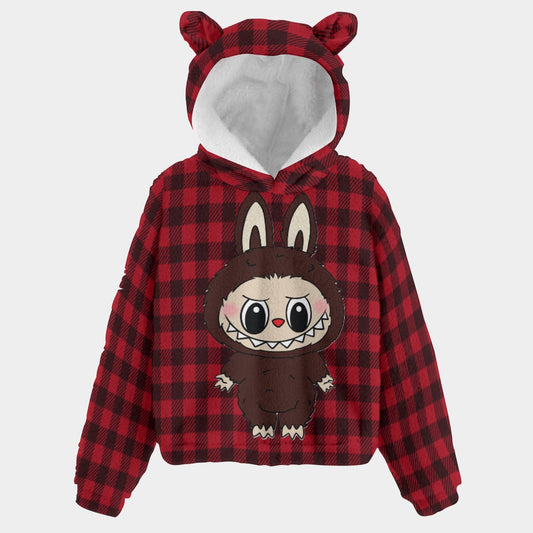 🧸Labubu SnugglePop Hoodie – Cute, Cozy & Ear-Resistible