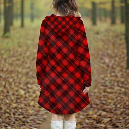 Exclusive Designed - Women's Long Hooded Dress