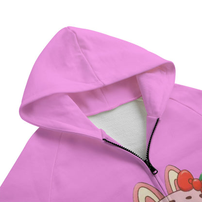 Exclusive Unisex Labubu Kid's Zip Sweatshirt Hoodie