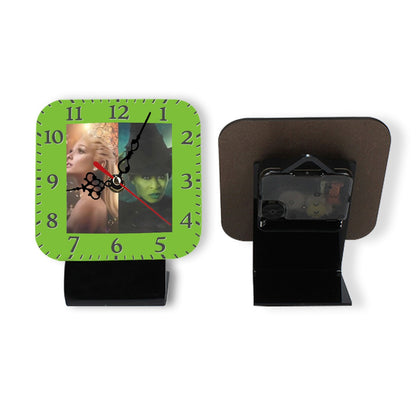 Exclusive Wicked Square Wood Clock