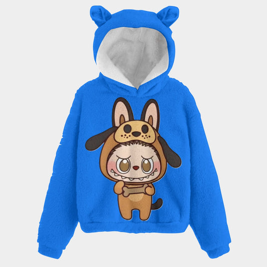 🧸Labubu SnugglePop™ Hoodie – Cute, Cozy & Ear-Resistible
