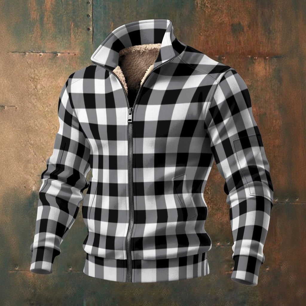 Exclusive Men's Thick Knit Fleece Jacket