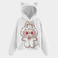 🧸Labubu SnugglePop™ Hoodie – Cute, Cozy & Ear-Resistible