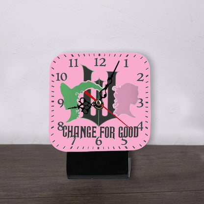 Exclusive Wicked Square Wood Clock
