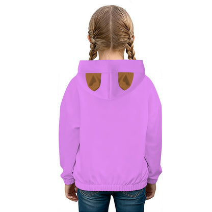 LABUBU HOODED SWEATSHIRT - KIDS SWEATSHIRT HOODIE