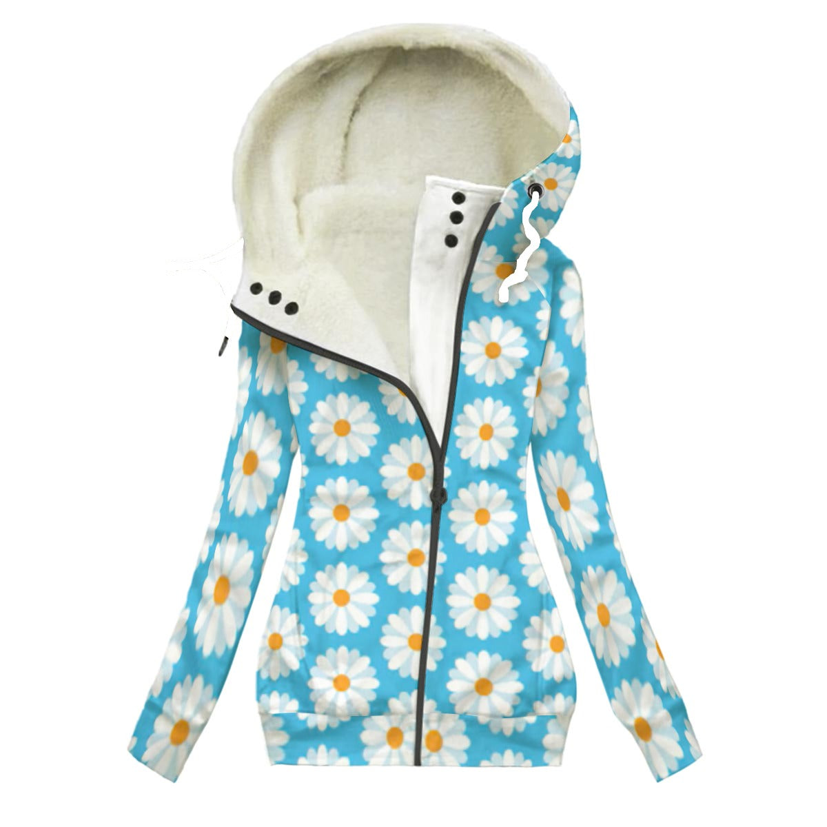 New and Exclusive Limited Edition Women's Long Jacket With Fleece Lining