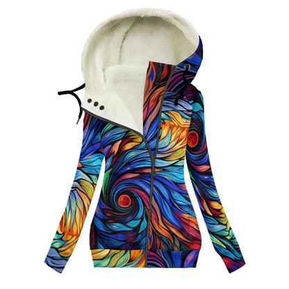 New and Exclusive Limited Edition Women's Long Jacket With Fleece Lining