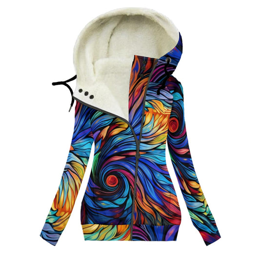 New and Exclusive Limited Edition Women's Long Jacket With Fleece Lining