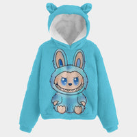 🧸Labubu SnugglePop™ Hoodie – Cute, Cozy & Ear-Resistible