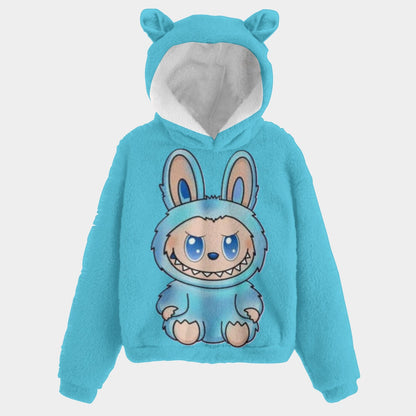 🧸Labubu SnugglePop™ Hoodie – Cute, Cozy & Ear-Resistible