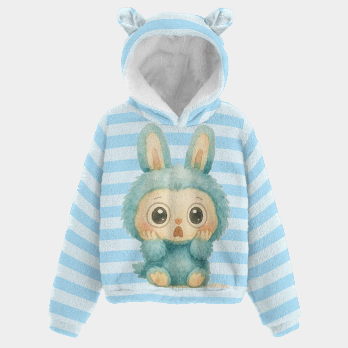 🧸 Title: Labubu SnugglePop™ Hoodie – Cute, Cozy & Ear-Resistible