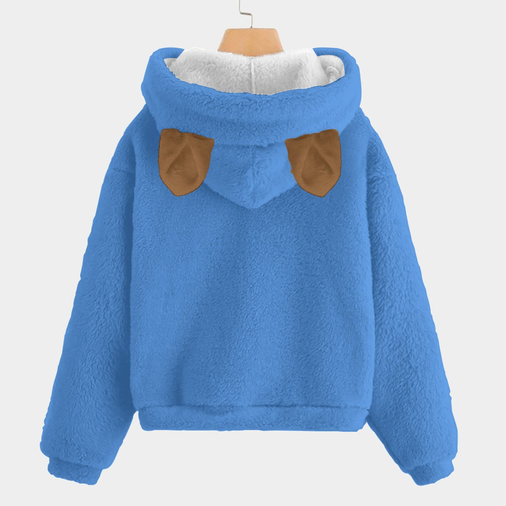 🧸 Title: Labubu Woody (ToyStory) SnugglePop™ Hoodie – Cute, Cozy & Ear-Resistible