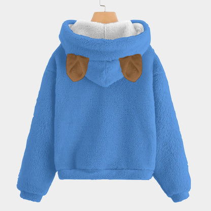 🧸 Title: Labubu Woody (ToyStory) SnugglePop™ Hoodie – Cute, Cozy & Ear-Resistible