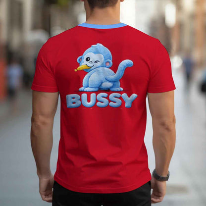 Bussy Monkey Men's T-shirt | Red