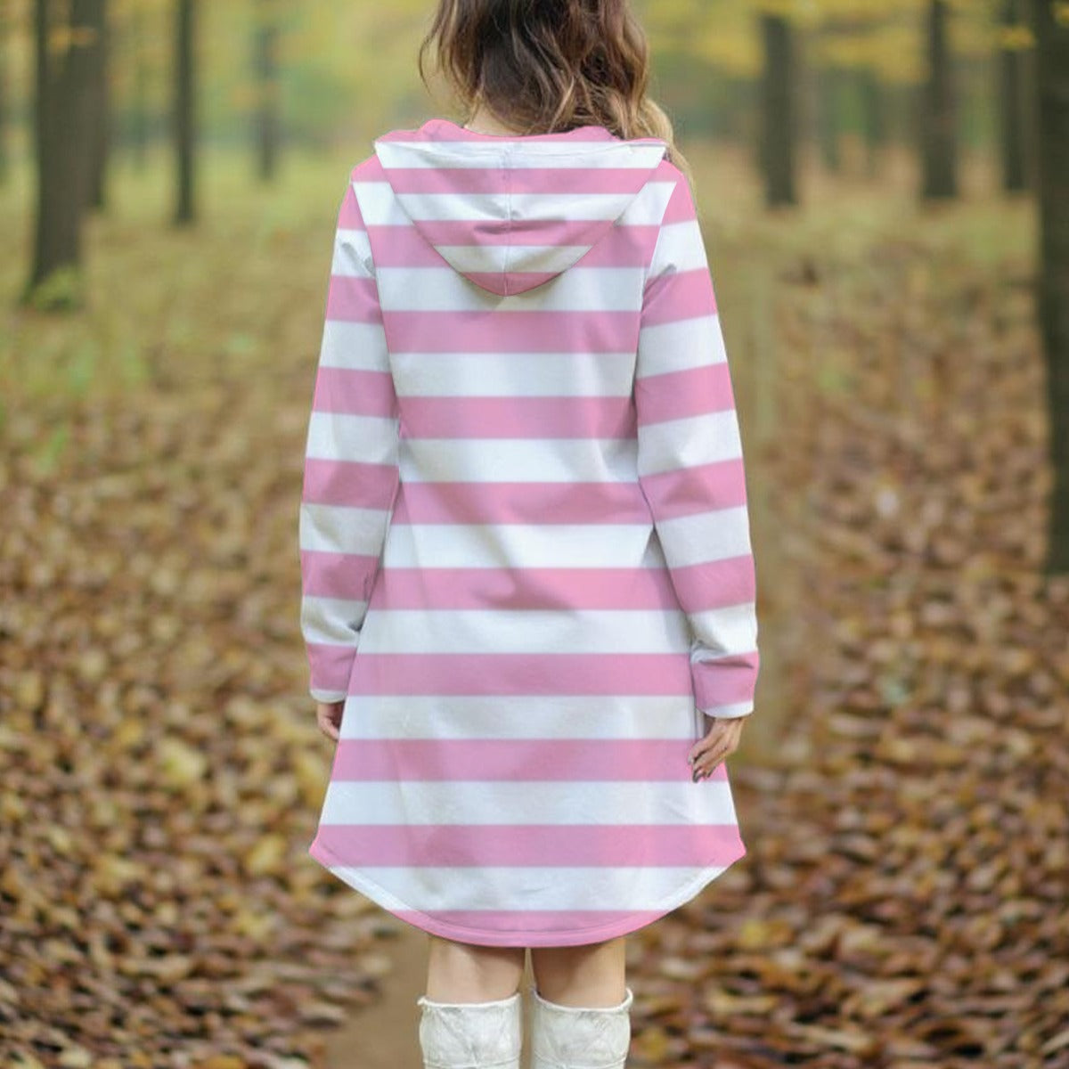 Exclusive Designed - Women's Long Hooded Dress