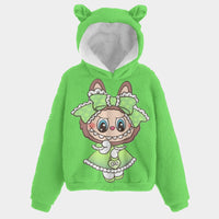 🧸Labubu SnugglePop™ Hoodie – Cute, Cozy & Ear-Resistible