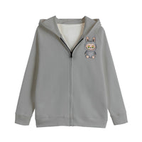 Kids Labubu Zip Sweatshirt Hoodies