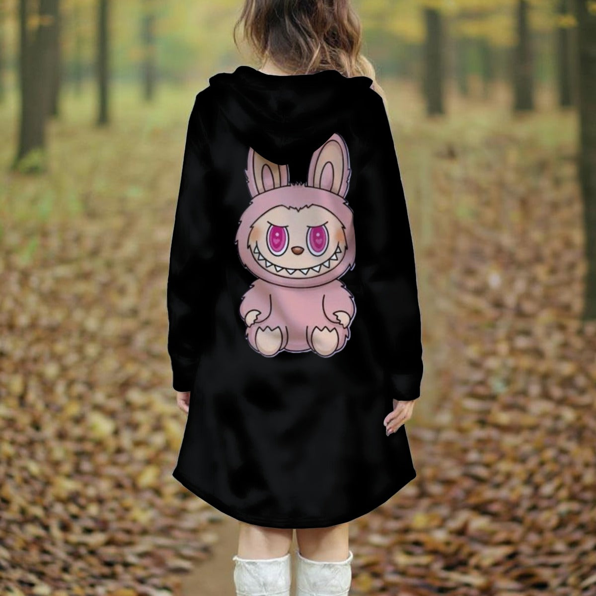 Exclusive Designed - Women's Long Hooded Dress