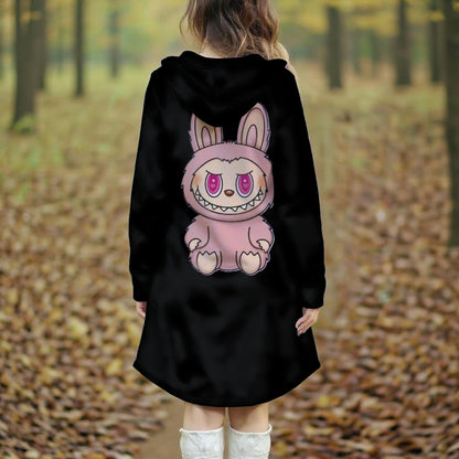 Exclusive Designed - Women's Long Hooded Dress