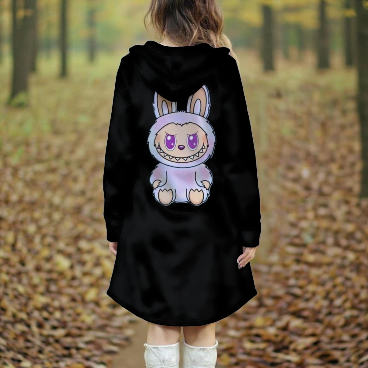 Exclusive Designed - Women's Long Hooded Dress