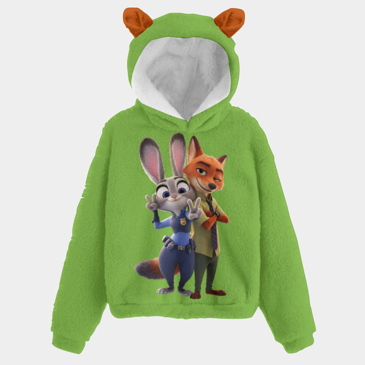 🔥Exclusive Limited Edition Zootopia 2™ Kid’s Cozy Warm Fleece Hoodie with Cute Animal Ears