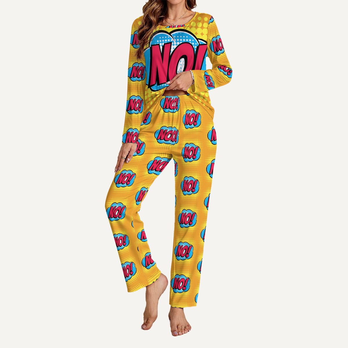 NO!! NOT TONIGHT Women’s Pajama Set – Soft, Cozy, Stylish Loungewear for Comfort