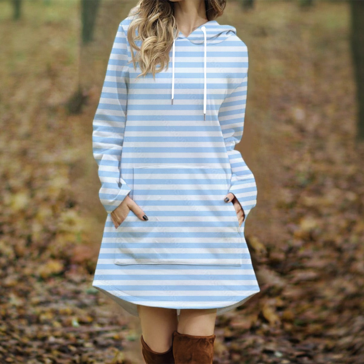 Exclusive Designed - Women's Long Hooded Dress