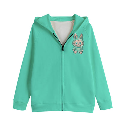 Exclusive Unisex Labubu Kid's Zip Sweatshirt Hoodie