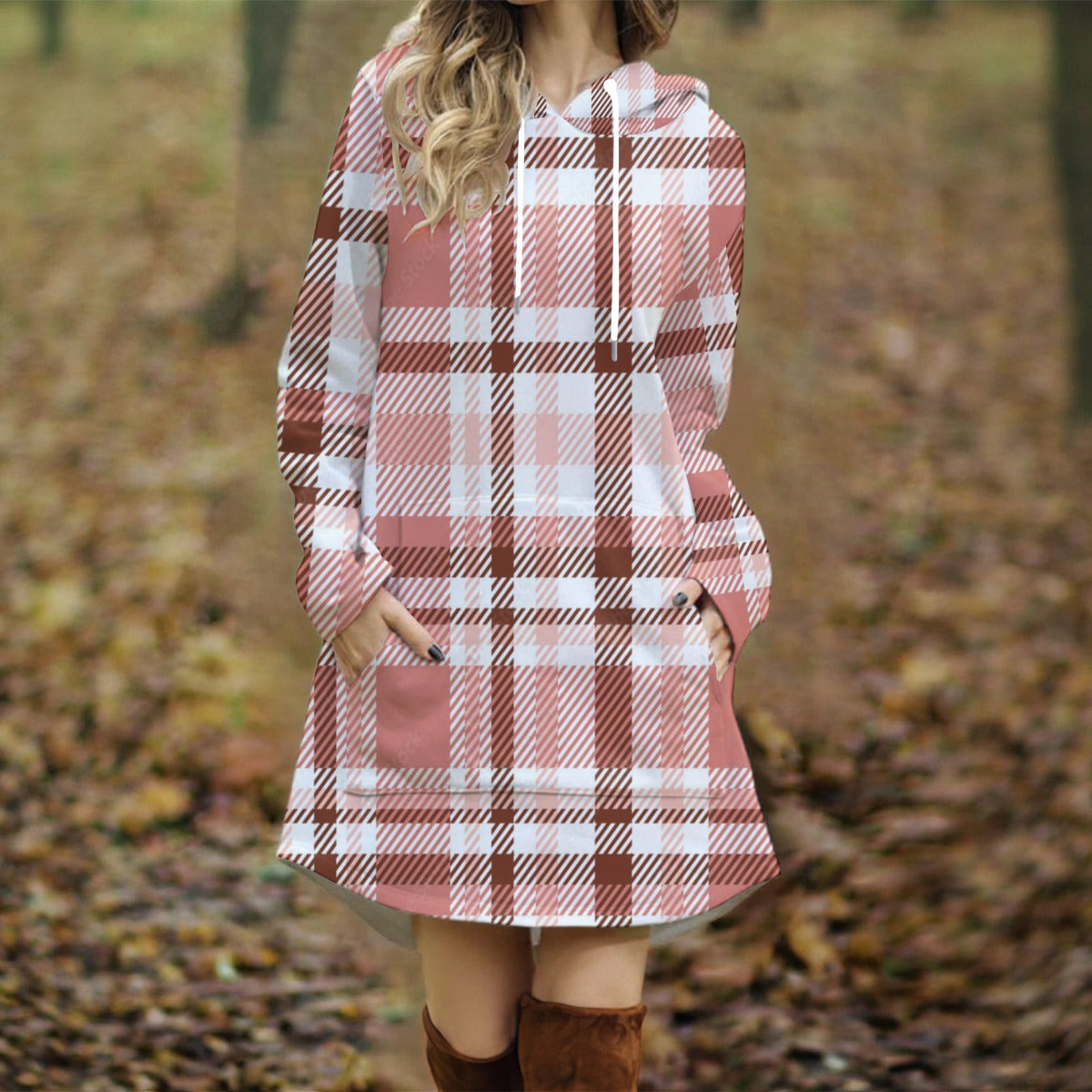 Exclusive Designed - Women's Long Hooded Dress