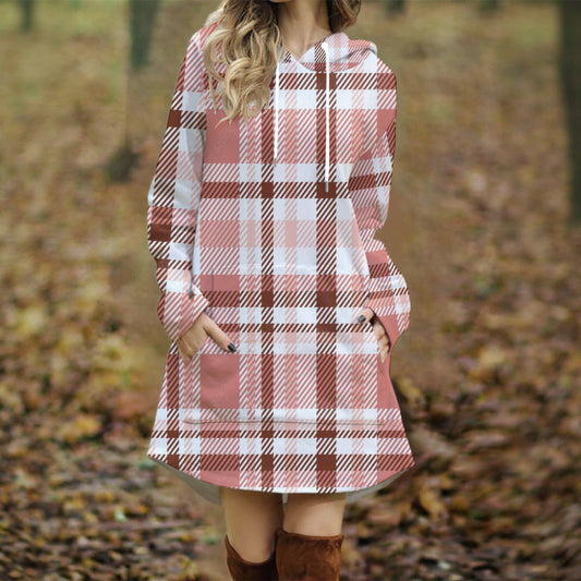 Exclusive Designed - Women's Long Hooded Dress